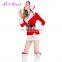 Best Sale Velvet Flirty Santa Claus Contain Waist Sock Shoes Christmas Dress
