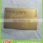 Metal Gold Card for Club Membership