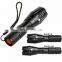 Aluminum Strobe SOS 5 Model Waterproof Zoom Lens Alloy Retractable Tactical Flashlight