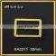 Super Quality Hot-sale Gold Double Pin Belt Buckle