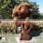 Outdoor decorative COR-TEN steel sculpture artwork