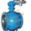 Electric on-off type segment ball valve