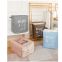 double canvas household luxury laundry basket storing storage basket with cover colorful printed special laundry basket