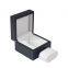 Spot single black matte paint wooden watch packaging box processing printed LOGO jewelry watch storage box