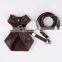 luxury pet chest back pull buckle pet dog leash belt walk dog harness suit