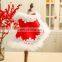Pet dogs New Year's red cloak hoodies flower cape cats winter Clothes sample free