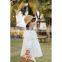 6751/Solid China Manufacturer Sweet Fashionable Dress for Baby Girl Princess Elegant Girls Clothing