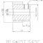 Chihai Motor High quality carbon steel gear module 1, gear 15, tooth inner hole, 4-5-6mm