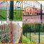 Powder Coated Construction Fence Square Post 3D Wire Mesh Fence
