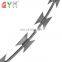 Hot Dip Galvanized Bto22 Concertina Razor Barbed Wire With Pallet