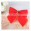 12 Pcs/Lot New Year Christmas Door Decoration Bowss For Home Bow Tie Sequin Bows Christmas Tree Ornaments Gift Bows