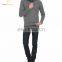 Men high collar Half Button Pullover Cashmere