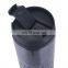 New design custom plastic tumbler stainless steel outer car coffee mug with slip cover