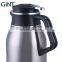 GiNT 1.3L BPA Free Eco Friendly Teapot 304 Stainless Steel Outer Glass Inner Coffee Pots for Water