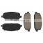 Wholesale D1661 Best car brake pad c auto brake system ceramic brake pad  disc break pad for car