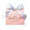 custom logo gift bags no minimum kids packaging hot pink gift paper bag without handle