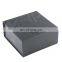 Luxury cardboard folding box magnetic closure with book shape black foldable packing