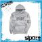 fashionable white blank pullover hoodie with your own logo and pattern printing