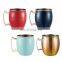 Hot Sale Popular Hammer Moscow Mule Mug Cup Cocktail Wine Beer Copper Coating Mule Mug Outdoor Portable Travel Cup