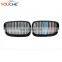 ABS Gloss M Color 2-slat Front Bumper Grille Mesh for BMW X5 X6 E70 E71 2007-2014