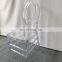 Cheap Transparent Banquet Throne Acrylic Decoration Furniture Clear Gold Hotel Party Reception Wedding Event Chairs For Sale