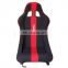 JBR1028 Low MOQ fabric cover for adult use universal sports style race car seat