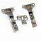 Stainless Steel Heavy Duty Gate Hydraulic Soft Closing 35 mm Buffering Full Overlay Custom Furniture Cabinet Door Hinge