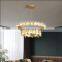 Modern Crystal LED Chandeliers Lamp For Home Living Dining Room Decor Pendant Lights Bedroom Indoor Ceiling Hanging Lamp