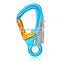 2022 JRSGS Wholesale 35KN Aluminum Carabiner CE Mountain Climbing Swivel Clip Snap Safety Hook Clip Hook Outdoor