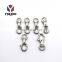 Many Styles of Swivel Eye Snap Hook Carabiner Lobster Clasps Metal Swivel Snap Hook