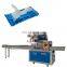 Easy Operate Automatic Wet Tissue Horizontal Packing Machine Wet Wipes Sachet Flow Packing Machine With Labeling Machine