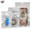OEM Packing Zipper Zip Lock Mini Cosmetic Laser Bag Packaging Holographic Clear Small Printed Reusable Custom Plastic Ziplock