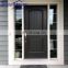 Superhouse luxury design stainless steel entrance door exterior security front pivot door modern entry black aluminum pivot door