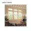 Ventanas modernas de aluminio blanco para casa NFRC certificate vinyl windows American pvc single hung window