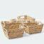 Best Price Water hyacinth Wicker Storage Basket Set of 4 vietnam cheap wholesale Vietnam Supplier