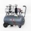 Bison China Manufacture Silence 2800Rpm Factory Price Double Cylinder 2Hp Oil Free Compressor