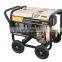 Portable diesel generator with 4 wheels Diesel generator set with CE