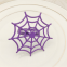 Halloween Table Cloth Metal Napkin Ring With Spider Web Designed