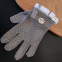 Jarvis Stainless Steel Wire Metal Mesh Butcher Safety Work Gloves Anti Cut Gloves Cut Resistant Gloves