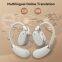 Language Translator Earbuds Real Time Voice Translation Headphones Instant Offline Translator Device for Travel AI