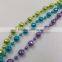 Colorful Plastic Elegant Beaded Necklace for Kids Party
