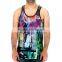 casual sublimated tank top