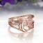 KZCR248 Women Accessories Rose Gold Plated Jewelry Ring