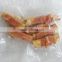 FD freeze dried packaging chicken jerky dog treat Dried Apple twisted by Chicken