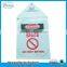 New design clear plastic permit holder with eyelet factory supply