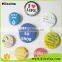 Factory direct selling button badge wholesa print badge and custom pin badge
