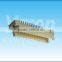 2.54mm pitch 16 pin three row DIN 41612 straight male DIN connector