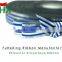 silver edge white and blue two colors 1.5 grosgrain ribbon whole sale price for garment accessories