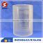hgih quality crystal clear glass candle jar