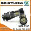 800 lumen error free CANBUS high power LED bulb 3157 2835-27W new LED upgrade